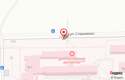 Магазин фастфудной продукции в Центральном районе на карте