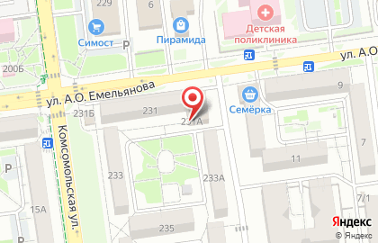 Миккор на карте