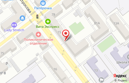 Киоск по продаже фруктов и овощей в Самаре на карте