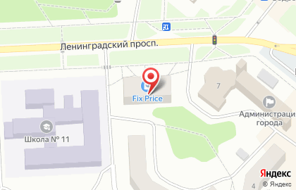 Салон цветов на Ленинградском проспекте на карте