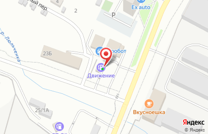 Сеть АЗС Движение на улице Лепсе на карте