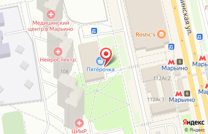 Магазин хлебобулочных изделий Мой Тандыр на Люблинской улице на карте