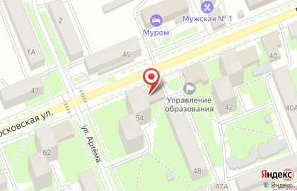 Микрокредитная компания АБЛ-Финанс на Московской улице на карте