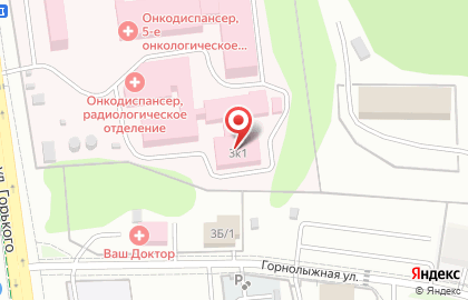 Радиологическое отделение, Сахалинский областной онкологический диспансер на карте