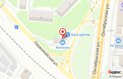 Городская база цветов на карте