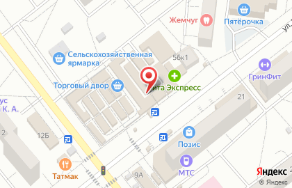 Магазин хозяйственных товаров, ИП Давлетгараева Р.И. на карте