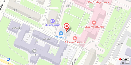 Автосервис ТГК-авто на Часовой улице на карте