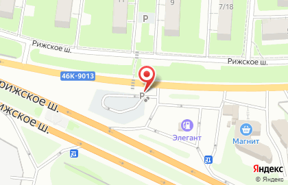 Автостоянка в Москве на карте