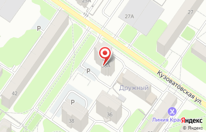 Арктика в Засвияжском районе на карте