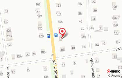 Продуктовый магазин Час-пик на улице Спирякова на карте