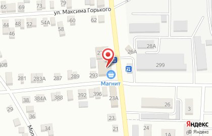 Гипермаркет Магнит, сеть супермаркетов на Красноармейской улице на карте