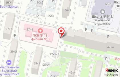 Салон Красоты на Кузьминках на карте
