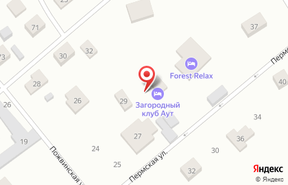 Аут на Пермской улице на карте