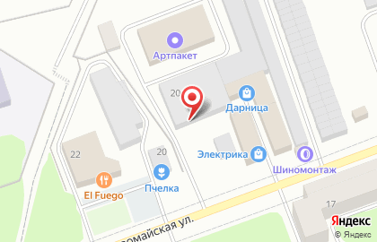 Магазин Крепмастер на Первомайской улице на карте