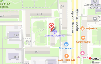 Эстетик на проспекте Ленина на карте