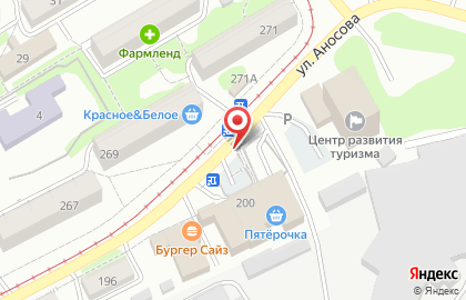Автостоянка в Челябинске на карте