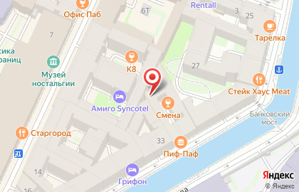 Мини-отель Виктория на Невском проспекте на карте