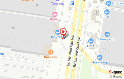 Центр Mobil 1 в Автозаводском районе на карте
