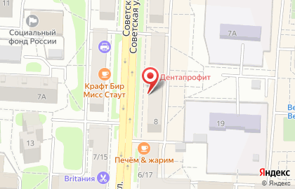Салон красоты Имидж на Советской улице на карте