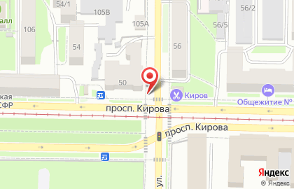 Киоск фастфудной продукции Шаурма Гриль на проспекте Кирова на карте
