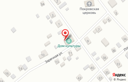 Избирательный участок №473 на Заречной улице на карте
