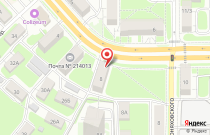 Магазин сантехники в Смоленске на карте