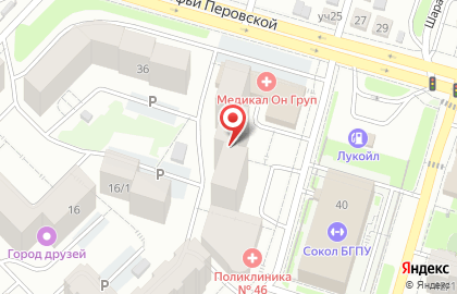 Водомат Водомир на улице Софьи Перовской на карте