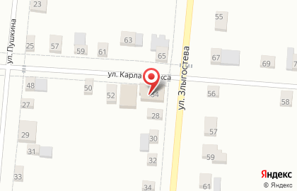 Автоцентр Автопартнер на улице Карла Маркса на карте