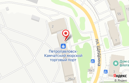 Морской агент в Петропавловске-Камчатском на карте