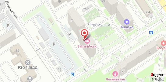 Студия доступной депиляции SAHAR&VOSK на Салмышской улице, 58/2 на карте