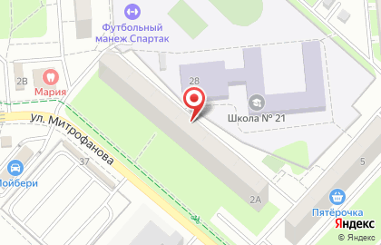 Дезин 24 на улице Митрофанова на карте