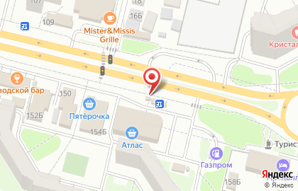 Продовольственный магазин Транзит на Московском проспекте на карте