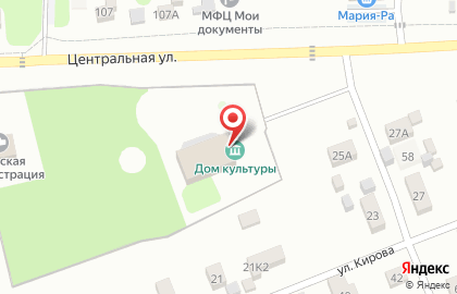 Районная централизованная библиотечная система Новокузнецкого муниципального района на Центральной улице на карте