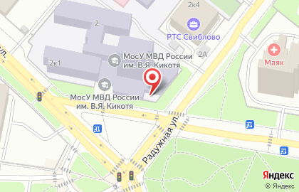 Экономической Безопасности мвд рф Академия на карте