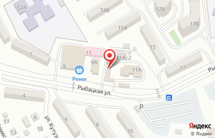 Кондитерский магазин Сластена на Рыбацкой улице на карте