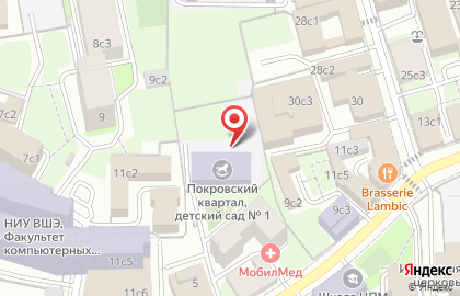 Детский сад №304 на карте