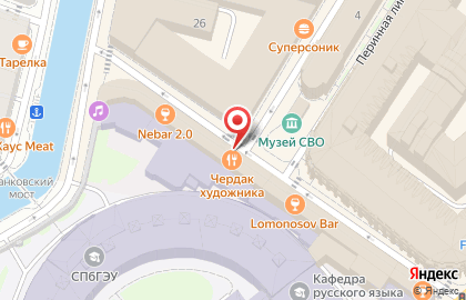 Магазин сувенирной продукции в Санкт-Петербурге на карте