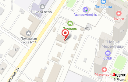 Ивановский зоопарк на карте