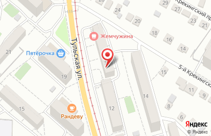 Продуктовый магазин Житница в Заводском районе на карте