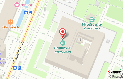 Ленинский мемориал, 3D-кинозал на карте