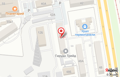 Магазин Матрас-центр на Московской на карте