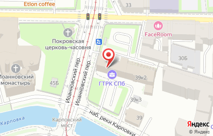 Телеканал Россия-Санкт-Петербург на карте