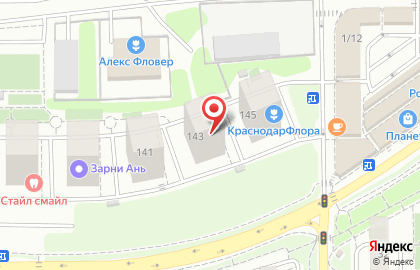 Фотостудия АИСТ в Краснодаре на карте