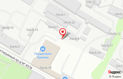 Мосэлектротягстрой на Дорожной на карте