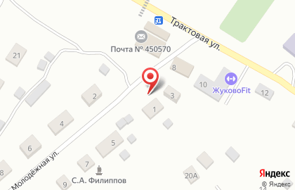 Молодежный на Молодёжной улице на карте