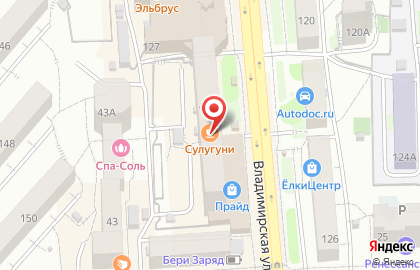 Термобрус на карте