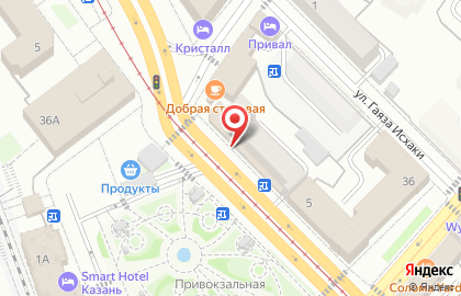 Супермаркет Трафик на улице Бурхана Шахиди на карте
