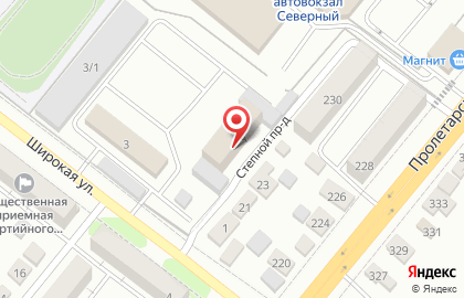 Рекламный экспресс на карте