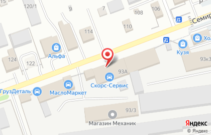 Инструментальный центр на Семиреченской улице на карте