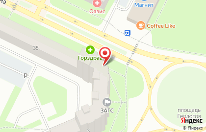 Магазин цветов Шато Де Флёр в Мурманске на карте